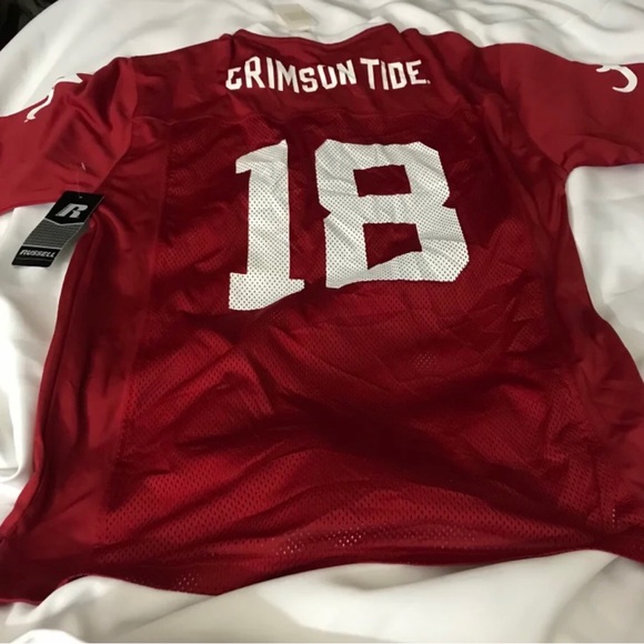 Alabama Crimson Tide Football Jersey “18” SIZE 38-40 - Picture 6 of 7